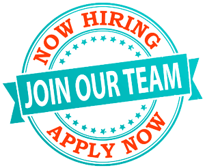 Now Hiring badge
