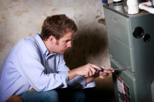 Repairing Overheating Furnace